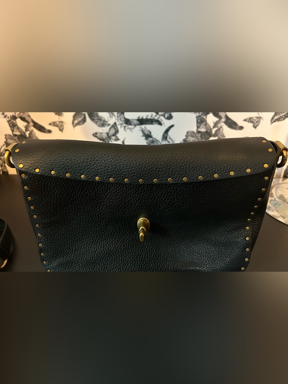 COACH PAGE 27 with Rivets Black - GUC - Picture 12 of 17